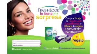 Lentes de contacto de color con aumento  FreshLook® [upl. by Leanatan]