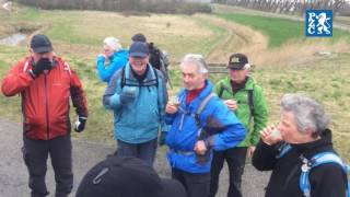 Veel lopers bij 5e Kees Wessels Wintertocht in Sint Maartensdijk [upl. by Davidde]