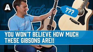 NEW Gibson Generation Collection  Gibsons Most Affordable Acoustic Guitars [upl. by Alyled]