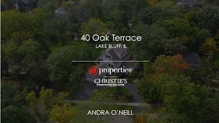 40 Oak Terrace Lake Bluff Illinois House for Sale V4 [upl. by Calli519]