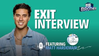 Big Brother 26 Exit Interview Matt Breaks Down Angelas Tirade His Biggest Mistakes in the Game [upl. by Bev]