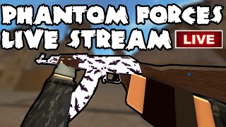 🔴 DONO FOR SETUPS  PHANTOM FORCES  LIVE [upl. by Caye]