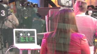 Legendary DJ Spinderella ADA at Good Morning America in New York [upl. by Ennaxxor]