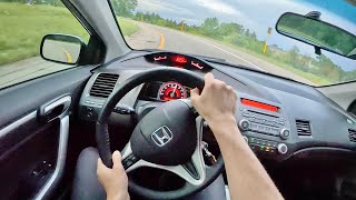 2009 Honda Civic Si 8th Gen  POV Driving Impressions [upl. by Casady771]