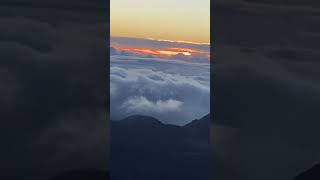 Haleakala sunrise  courtesy Dipak Rangwalahawaiihaleakala [upl. by Salohcin]