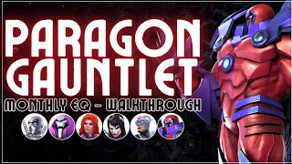 Paragon Gauntlet  Walkthrough  Dec 2023  MCOC  Onslaught [upl. by Anaugal]