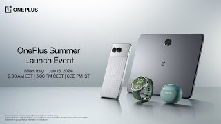 A OnePlus Summer Launch Event [upl. by Ahs85]