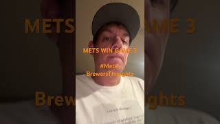 MetsBrewers Game 3 NLWC thoughts [upl. by Danielson]