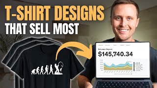 Easiest Way To Make Best Selling TShirt Designs [upl. by Ecarg203]