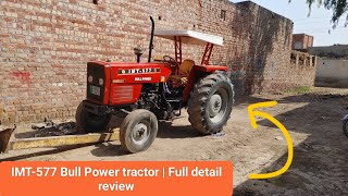 IMT577 Bull Power tractor  Full detail review [upl. by Conan]