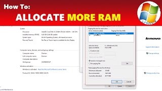 How To Get More RAM and Allocate More RAM to Programs [upl. by Anitnelav]