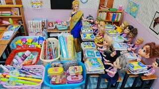 Notebook distribution in barbie girl School Barbie show tamil [upl. by Cilo]