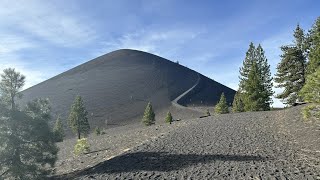 Cinder Cone Trail  Lassen Volcanic National Park [upl. by Lenoyl]