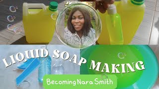 Learn how to make Liquid Soap at Home [upl. by Ruffin]