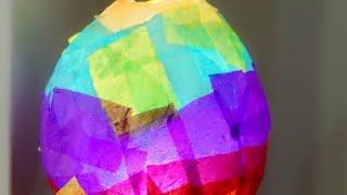 Crepe Paper globe [upl. by Cliffes]