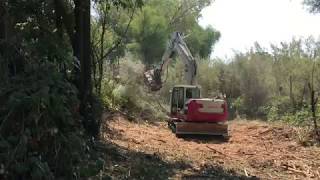 Takeuchi TB2150 with FAE UML HY VT 125 [upl. by Kilah]