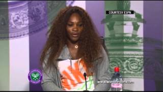 Serena Williams Out at Wimbledon [upl. by Ociral932]