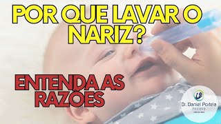 Como fazer a lavagem nasal em bebês [upl. by Burnett]