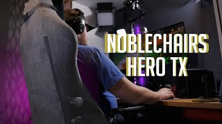 Nyt on tuoli  noblechairs Hero TX unboxing [upl. by Aikehs]