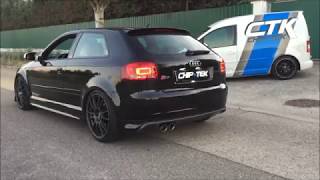 Sonido Audi S3 8P con linea Milltek [upl. by Inalak]