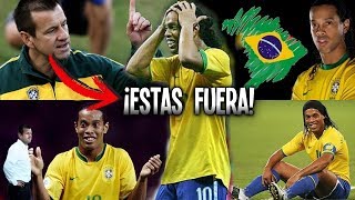 EL FIN DE RONALDINHO EN LA SELECCION DE BRASIL [upl. by Av]