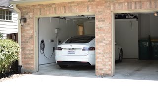 Using The Tesla Summon Feature At Home [upl. by Egidius]