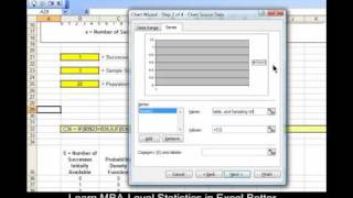 How You Can Create an Excel Graph of the Hypergeometric Distribution  PDF  with INTERACTIVITY [upl. by Naxela7]