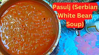 How to make best Pasulj Serbian White Bean Soup Recipe [upl. by Nneb]