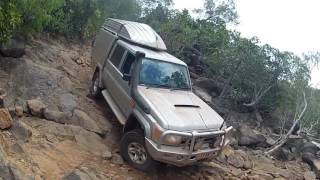 Pascoe River crossing Frenchmans Track Cape York [upl. by Eachelle]