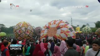 Festival Balon Udara Hiasi Langit Wonosobo [upl. by Stanislaw566]