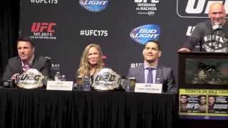 Chael Sonnen Gets a Serenade Ronda Rousey Gets Hit On [upl. by Anaerol]