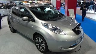 2017 Nissan Leaf Tekna 30  Exterior and Interior  Zürich Car Show 2016 [upl. by Devora]