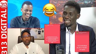 Daouda Djigal explose le plateau de rire et dévoile les statuts de Bougane en direct «demb deuk bi [upl. by Iruahs]