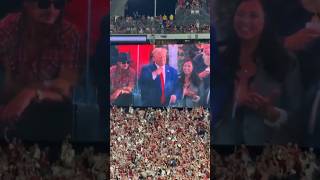 TRUMP LOVERS AT ALABAMA VS GEORGIA FOOTBALL GAME [upl. by Averir]