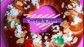 Roscón de Reyes receta rápida y fácil de hacer quotSIN MASA MADREquot🎄👑👑👑🎄 [upl. by Najar]