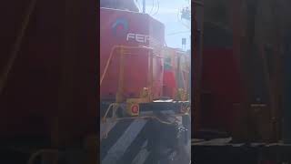 Trenes fepasa del mismo número de la locomotora d 2350 [upl. by Yxor]