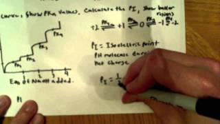 Titration curve for a pentapeptide [upl. by Jorey]