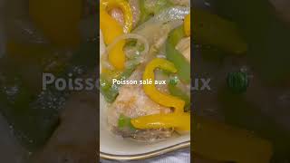 Poisson salé aux poivrons [upl. by Gottwald]