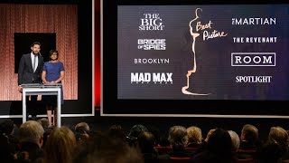 Oscar Nominations 2016 Full Show On Demand [upl. by Ecirtaed]