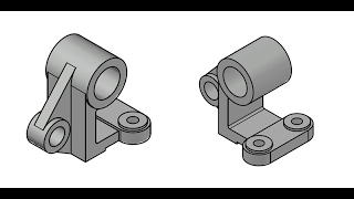 AutoCAD 3D practice drawing  SourceCAD [upl. by Reinold]