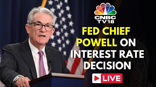 US Fed Meeting LIVE US Fed Cuts Rates By 50 Basis Points  Jerome Powell LIVE  FOMC Meeting  N18G [upl. by Ainesey]