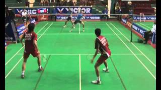 Agrippina PMarcus F Indonesia VS Rendra WRian Sukmawan Indonesia Babak Semifinal Ganda Putra [upl. by Leiria12]