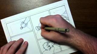 How to Make A Comic Book  Creating A Page [upl. by Sungam409]