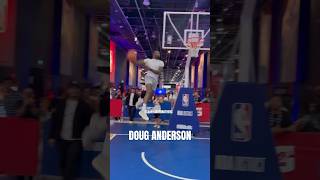 Doug Anderson NASTY Windmill dunk to shut down TFBNBA Abu Dhabi tour teamflightbrothers [upl. by Simonette]