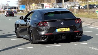 Ferrari GTC4Lusso V12 with Novitec Exhaust LOUD Revs amp ACCELERATIONS [upl. by Oned]