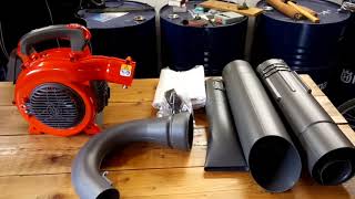 NEW BLOWER Husqvarna 125 BVX UNBOXING [upl. by Hanaj]