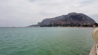 Sicile 2024  Mondello modello sicilia italia travel travelitaly travelsicily palerme [upl. by Aenitsirhc]