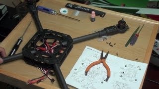 How to Assemble XAircraft X650 V4  The Frame [upl. by Adivad]