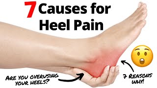 What are the 7 causes of Back of the Heel Pain [upl. by Godric]