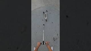 it’s not even mine😳 scooter skatepark comedy funny skate bike happy sad fail [upl. by Einomrah428]